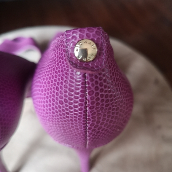 Michael Kors - Python Purple Pumps - Picture 5 of 7